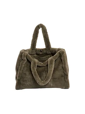 RINO&PELLE | Tasche - Shopper in Felloptik DAAN | olive